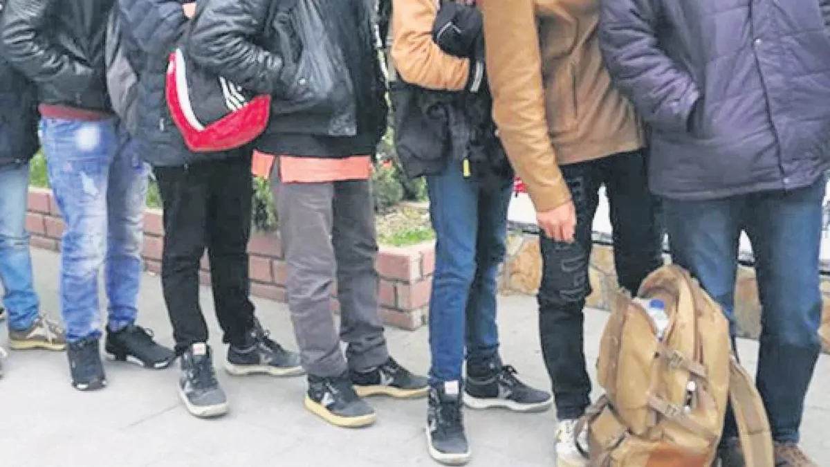 Edirne sınırında 8 göçmen yakalandı