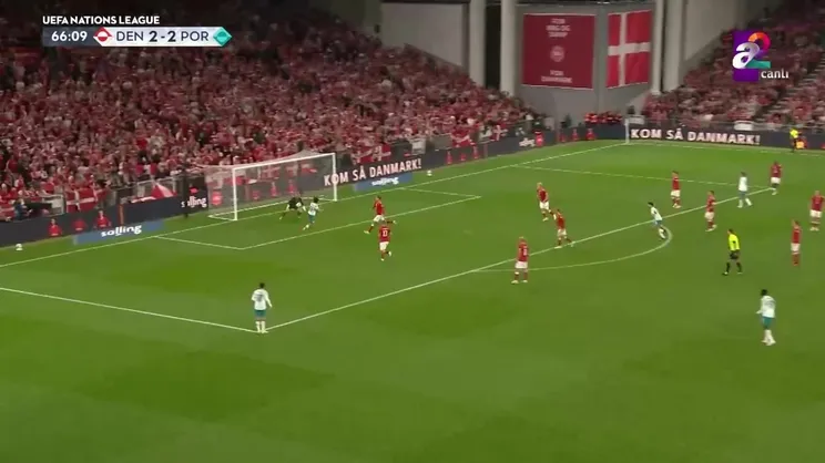 GOL İZLE | Danimarka 2-3 Portekiz (Vitinha)