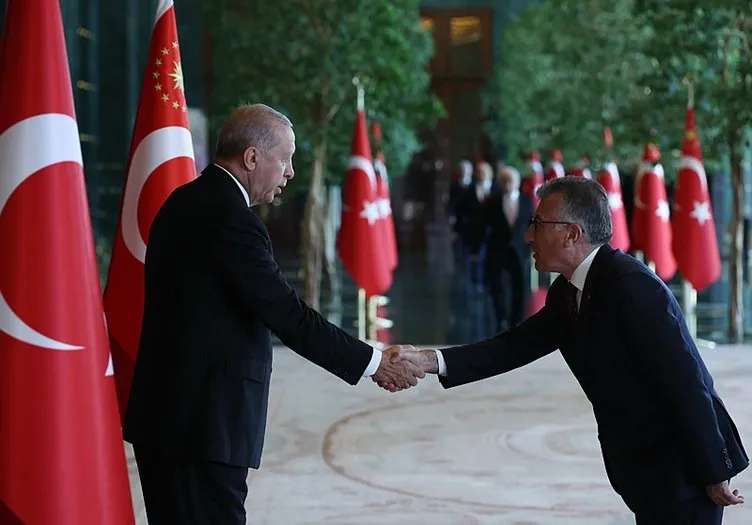 Başkan Erdoğan, Zafer Bayramı tebriklerini kabul etti
