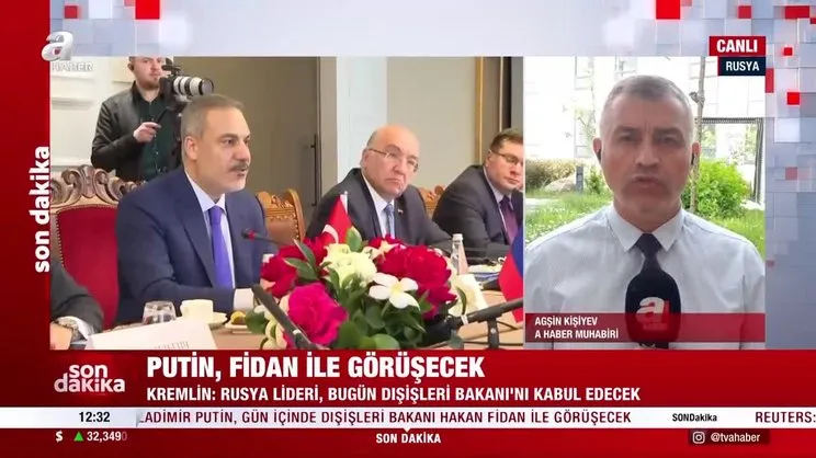 Putin, Bakan Fidan'ı kabul edecek | Video