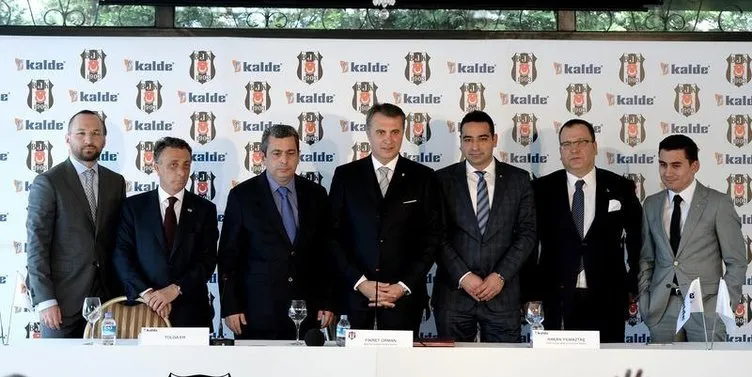 Beşiktaş’ın forma sponsoru Kalde oldu
