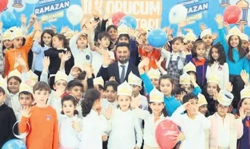 Kağıthane’de çocuklar tekne orucu tuttu