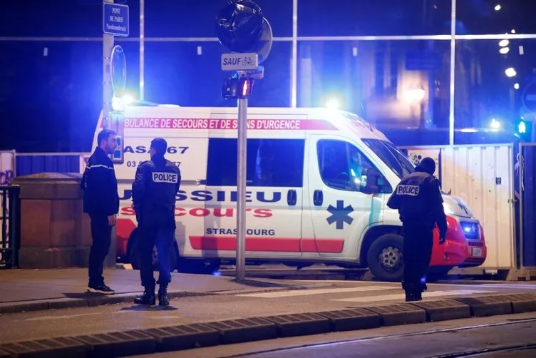 Fransa’da Strazburg şehir merkezinde silah sesleri
