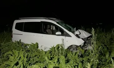 Hafif ticari araç motosiklete çarptı: 1 ölü, 3 yaralı #aksaray