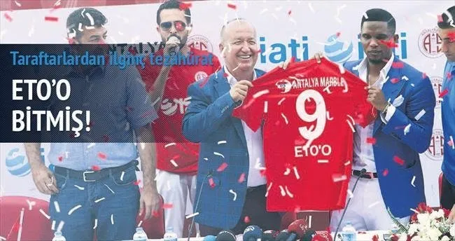 Eto’o bitmiş!