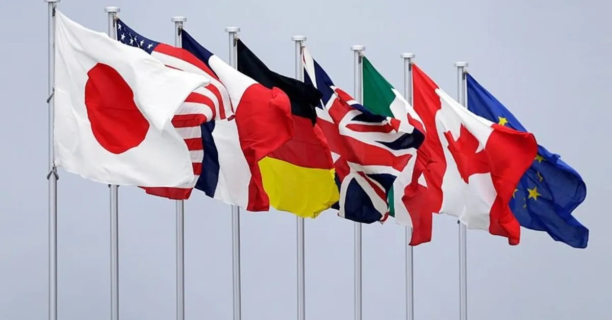 G7 ülkelerinin küresel ekonomideki payı düşecek G7 ülkelerinin küresel ekonomideki payı düşecek