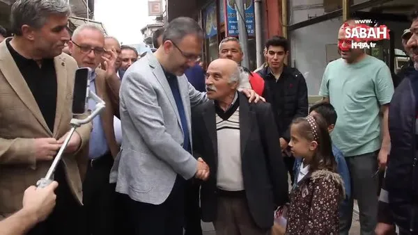 Bakan Kasapoğlu memleketinde pazar alışverişi yaptı | Video