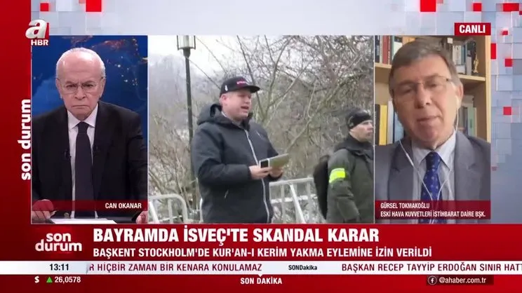 İsveç'ten bir provokasyon daha! Bayramda Kur'an-ı Kerim yakılmasına izin verildi | Video