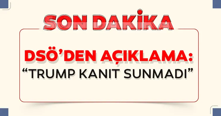 Dünya Sağlık Örgütü: ABD, kanıt sunamadı