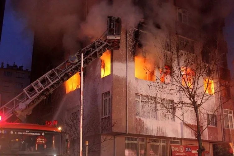 Beşiktaş’ta yangın