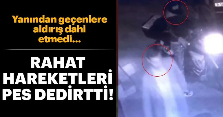 İstanbul Beşiktaş’ta hırsızların rahat tavırları ’pes’ dedirtti!