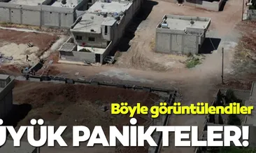 Terör mevzileri böyle görüntülendi