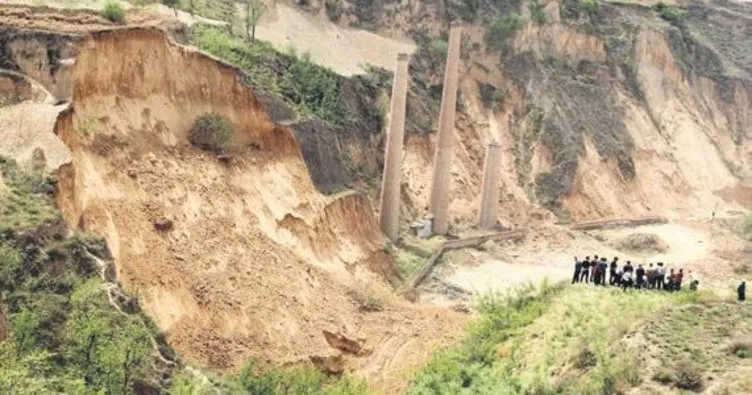 Çin’de heyelan: 9 ölü