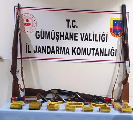 Jandarma’dan kaçak silah operasyonu