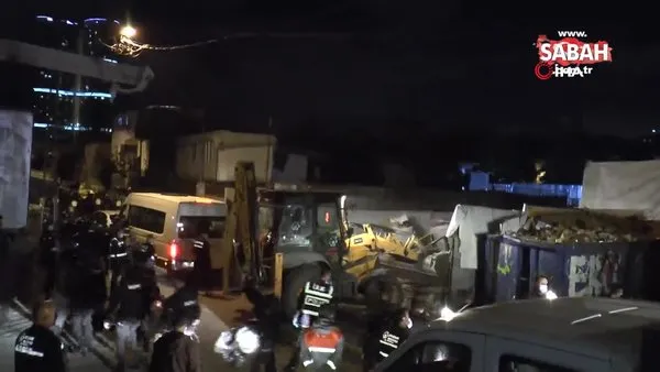 Ataşehir’de yabancı uyruklu kâğıt toplayıcılarına operasyon | Video