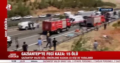 Gaziantep Nizip’te katliam gibi kaza: 16 Ölü, 21 yaralı! CANLI YAYIN olay yerinden son bilgiler