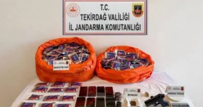 Tekirdağ’da uyuşturucu ağına darbe! 26 gözaltı #tekirdag