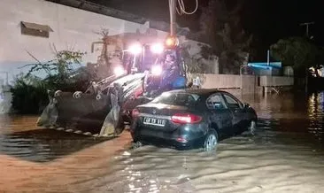 Bodrum’u sel aldı