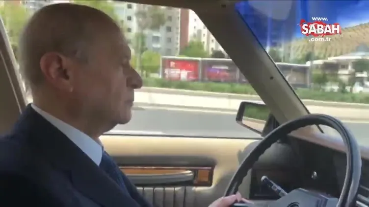 Bahçeli, yeniden başkent caddelerinde