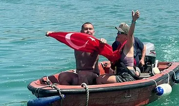Tuna Tunca, Manş Denizi'ni geçen ilk otizmli Türk sporcu oldu #izmir