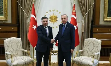 Başkan Erdoğan, Kazakistan Başbakanı Bektenov’u kabul etti! Türk devletlerine Gazze çağrısı