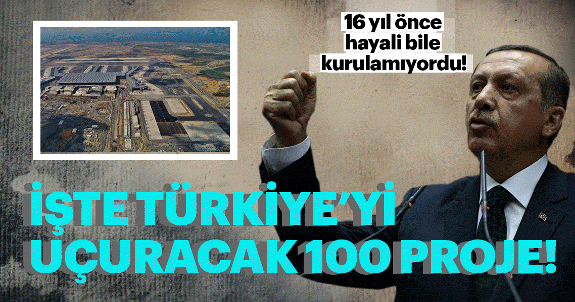 İşte AK Parti'nin dev projeleri