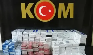 Sigara kaçakçısı yolda yakalandı