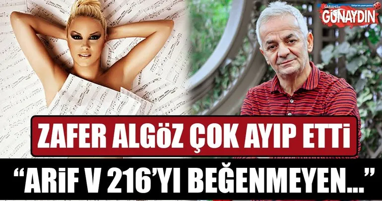 Zafer Algöz, Ayça Tekindor’a ayıp etti