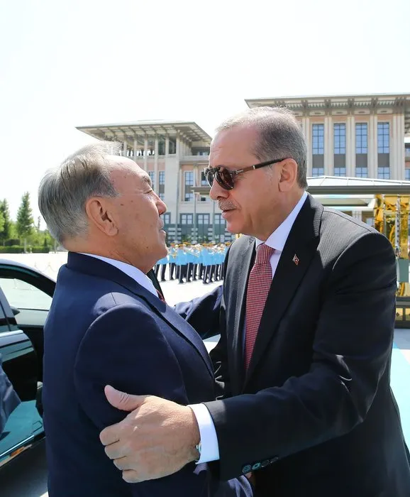 Kazakistan Cumhurbaşkanı Nursultan Nazarbayev Ankara’da
