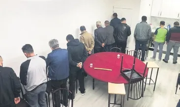 Başkentte kumar ve fuhuş baskını