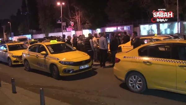 İstanbul’daki taksicilerden İBB'ye tepki | Video