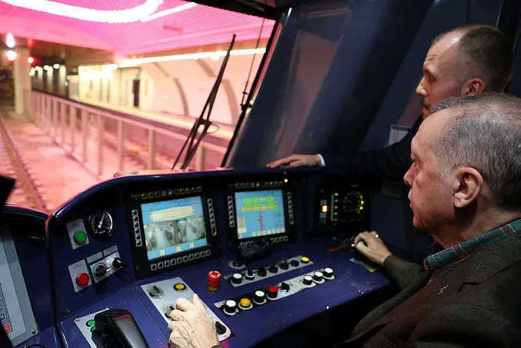Başakşehir-Kayaşehir metrosu hizmete açıldı: Başkan Erdoğan ilk sürüşü gerçekleştirdi
