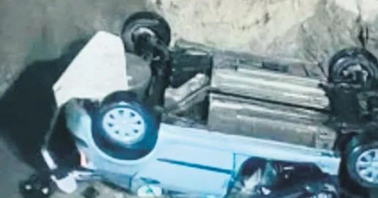 Otomobil çukura düştü uzman çavuş hayatını kaybetti