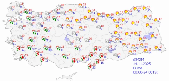 Son dakika: İstanbul ve birçok il için sağanak ve gök gürültü sağanak alarmı! 4 gün boyunca etkili olacak