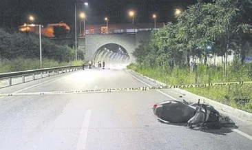 Tünel çıkışında ölümlü kaza
