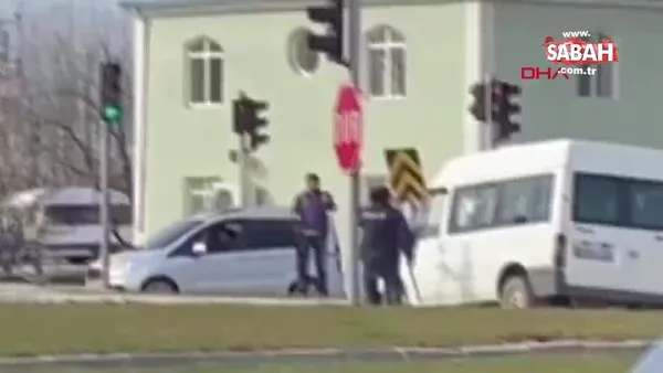 Samsun’da dehşet anları! 4 araca çarptı, pompalı tüfekle intihar etti | Video