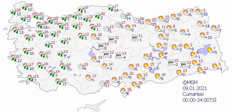 Meteoroloji'den son dakika yağış uyarısı! İstanbul'da bugün hava nasıl olacak? 7 Ocak Perşembe hava durumu - 1