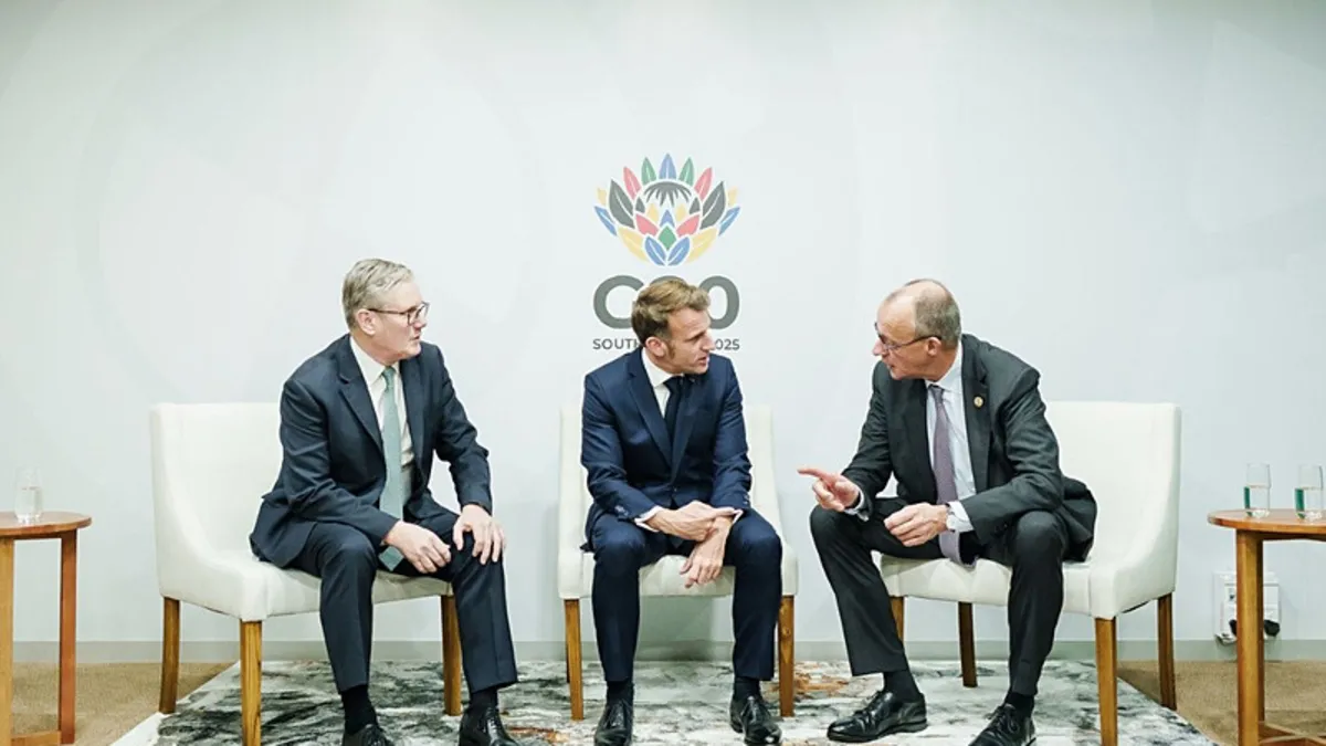 G20’de Macron, Merz ve Starmer ABD’nin Ukrayna planını görüştü! G20’de Macron, Merz ve Starmer ABD’nin Ukrayna planını görüştü!