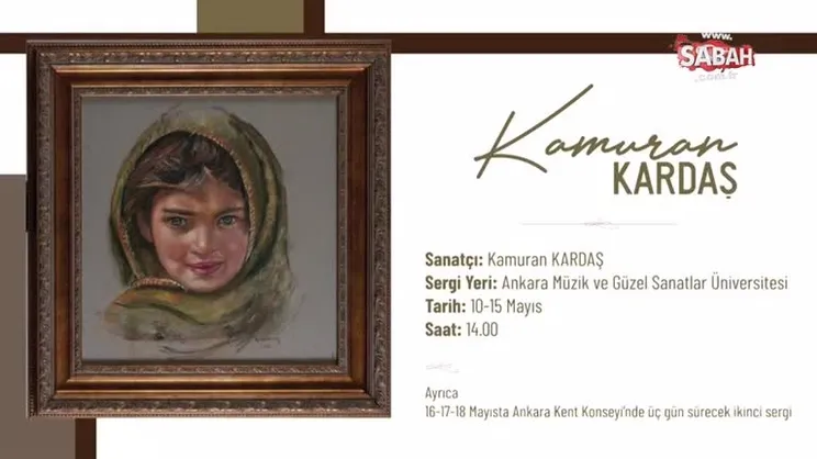 Anadolu kadınını tuvale taşıdı | Video