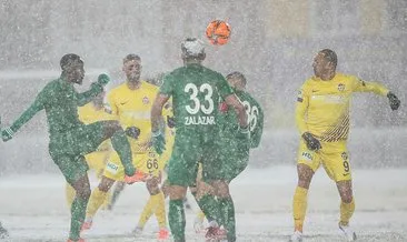 Eyüpspor-Bursaspor maçı hava şartları nedeniyle ertelendi!