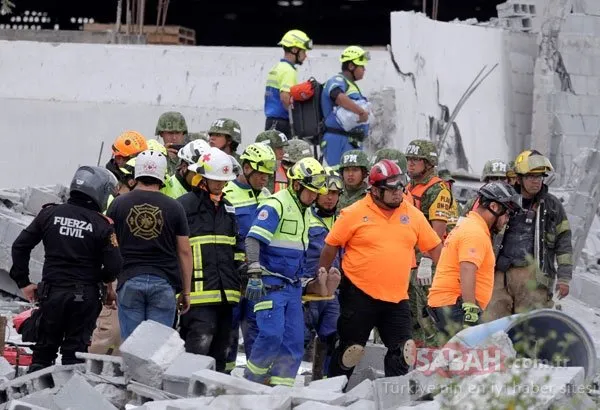 Alışveriş merkezi inşaatı çöktü: 7 ölü