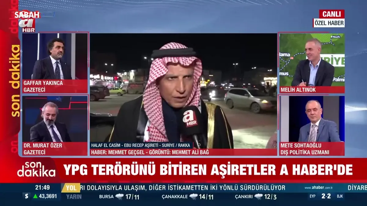 YPG terörünü bitiren aşiretler A Haber'de! videosunu izle | Son Dakika Haberleri