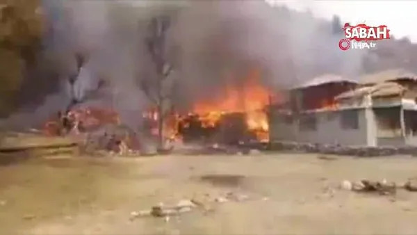 Hindistan Keşmir'de yerleşim yerlerine saldırdı: 3 sivil hayatını kaybetti | Video