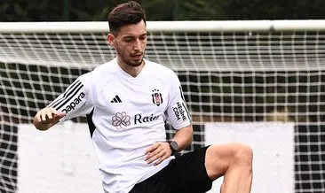 Beşiktaş’ta Tayyip Talha Sanuç sevinci! Antrenmanlara başladı...