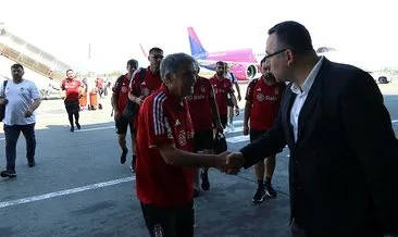 Beşiktaş Futbol Takımı, Arnavutluk’a geldi