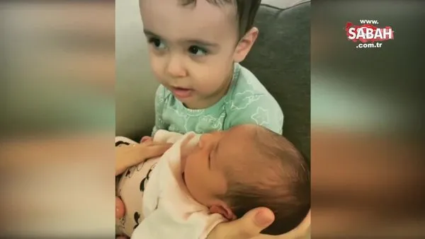 Alişan ile Buse Varol'un oğlu Burak'ın kardeşine dua ettiği videoya sosyal medyada beğeni yağdı | Video