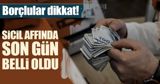 Sicil affında son gün 27 Temmuz