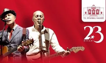 İstanbul Valiliği’nden 100. yıl konseri! Mazhar Alanson & Fuat Güner’den 23 Nisan Konseri saat 16.00’da başladı...