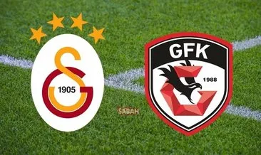 Galatasaray Gaziantep FK maçı canlı izle! Süper Lig Galatasaray Gaziantep maçı canlı yayın kanalı izle