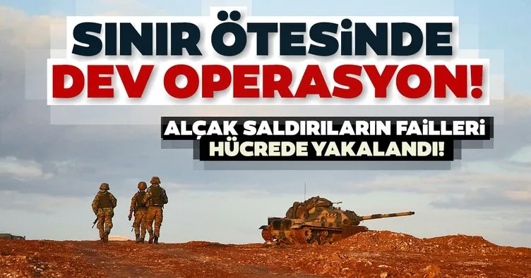 Son dakika: Afrin’de dev operasyon! 11 bombalı saldırı gerçekleştiren 7 PKK’lı yakalandı...